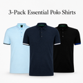 3-Pack Essential Polo Shirts
