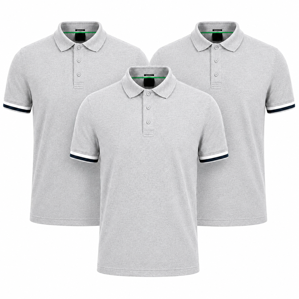 3-Pack Essential Polo Shirts